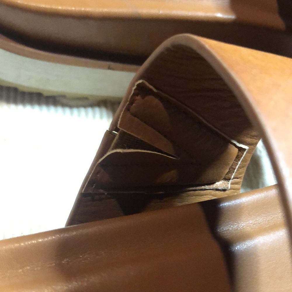 Women’s comfort fall Brown Strappy Avanti fall Slide Sandals - Picture 5 of 6